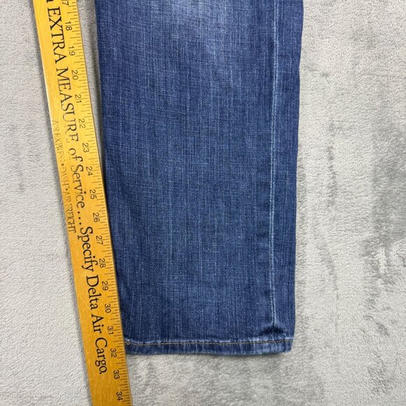 Levis Flex 514 Straight Performance Stretch Mens Blue Medium Wash Denim Jeans - Picture 6 of 7